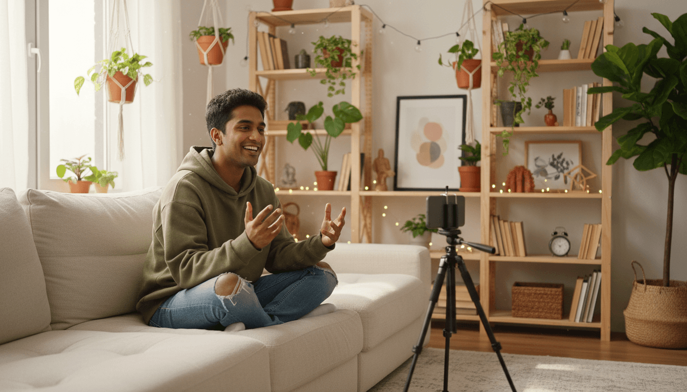 مشهور يسجل فيديو مخصص على منصة ستاريج